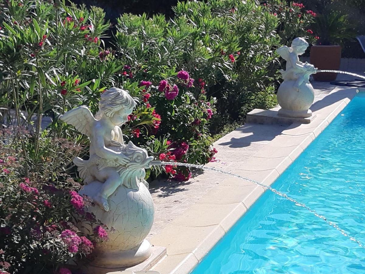 Les Chambres Manon - Piscine, Spa, Tennis Belcodene Zewnętrze zdjęcie
